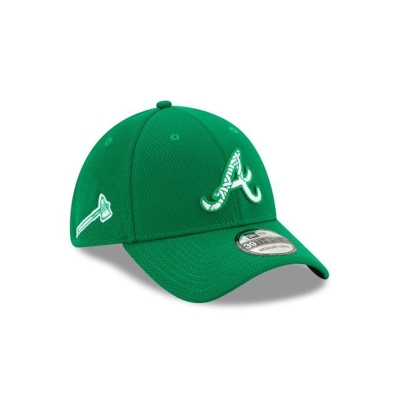 Sapca New Era Atlanta Braves MLB St Patricks Day 39THIRTY Stretch Fit - Verzi